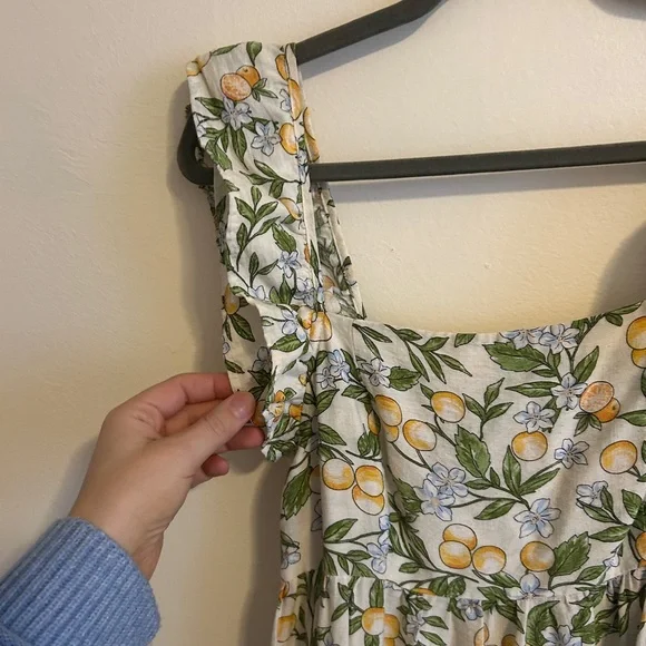 Blu Pepper Floral Ruffle Dress - Picture 2 of 6